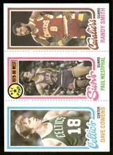 1980-81 Topps Dave Cowens / Paul Westphal / Randy Smith AS, CL #16 / 36 / 59