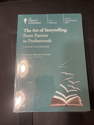 The Great Courses The Art of Storytelling From Parents To Pro 4 DVDs & Guidebook