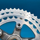 Sakae SX Triple  Square Taper Crankset 170mm 28/38/48t 110/74 BCD 5 Bolt  g6 — photo 7