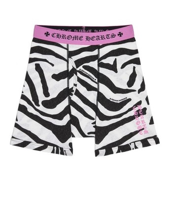 Chrome Hearts ZEBRA PRINT  Boxer Brief Long Underwear 100% Authentic XL