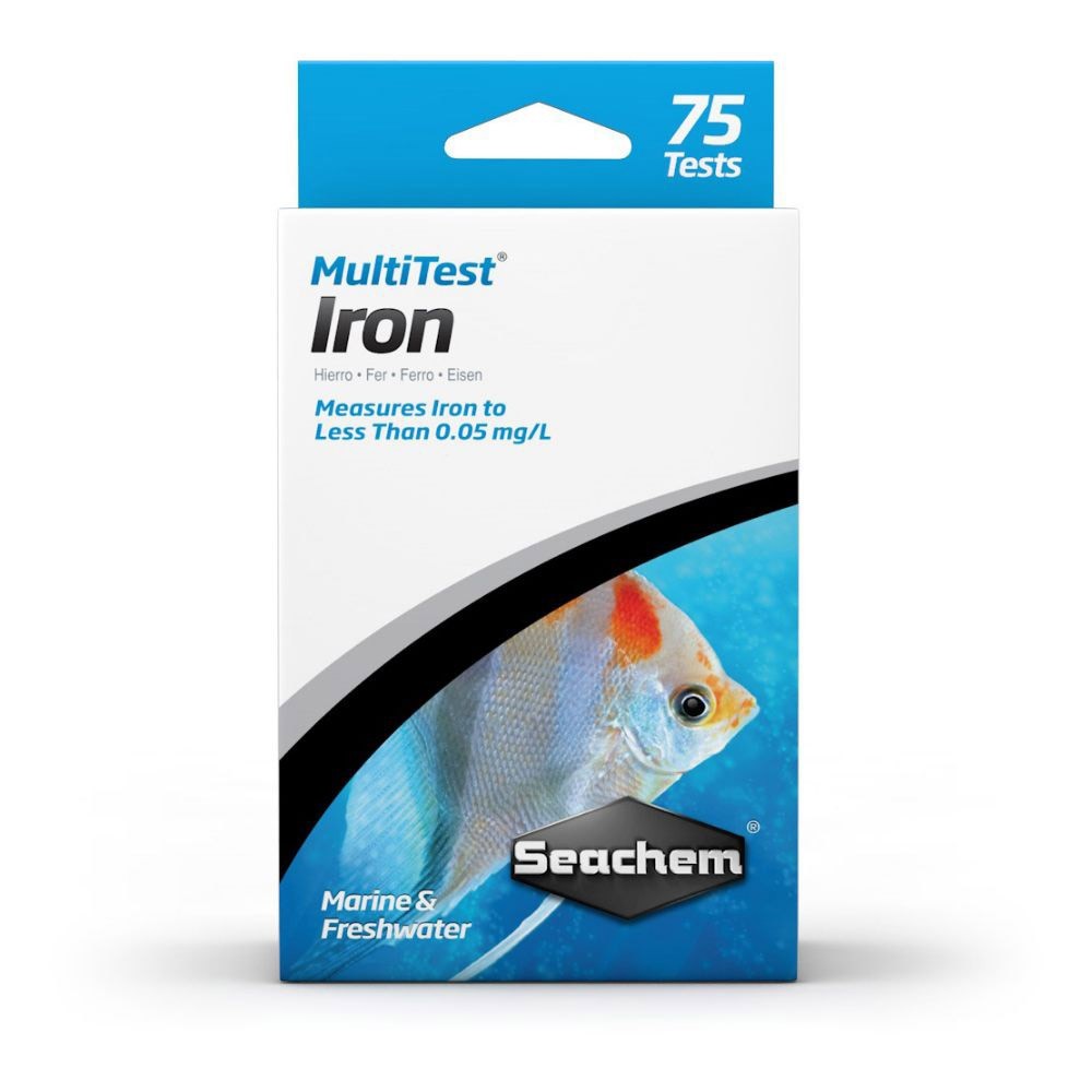 Offerta Seachem MultiTest Iron 75 Test - Precisione Ferro Acquario