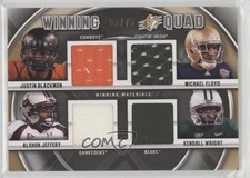 2012 SPx Winning Quad 55/75 Justin Blackmon Michael Floyd Alshon Jeffery b6s