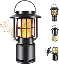 Outdoor Bluetooth Speaker, IP65 Waterproof Wireless Speaker with 3 Lights Modes,