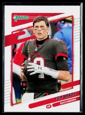 2021 Donruss Tom Brady Press Proof Premium No Helmet #1b