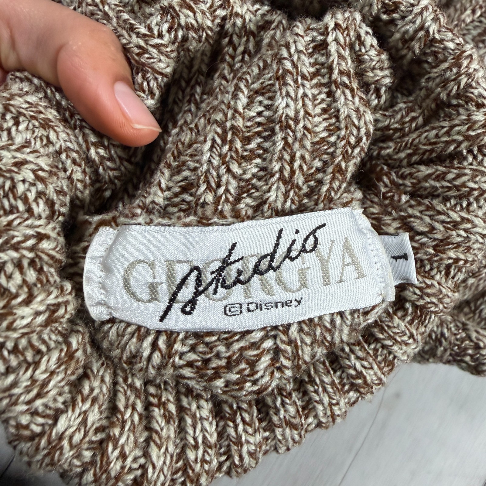 Vintage Small PLUTO Embroidery Patch Sweater Disn… - image 8