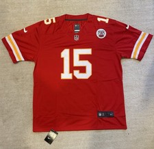 Patrick Mahomes Kansas City Chiefs Red Stitched Nike NFL Jersey Men  s Large, New