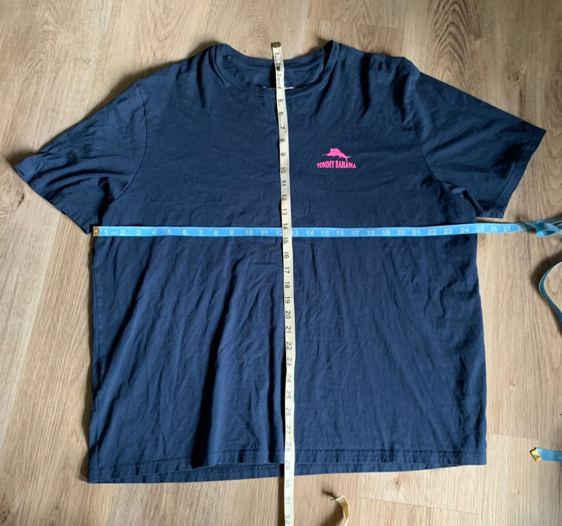 T Shirt Mens Tommy Bahama Brand Lifestyle Shirt Size 2XL Swordfish Logo 