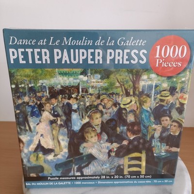 Peter Pauper Press Dance at Le Moulin de la Galette von Monet 1000 Teile Puzzle
