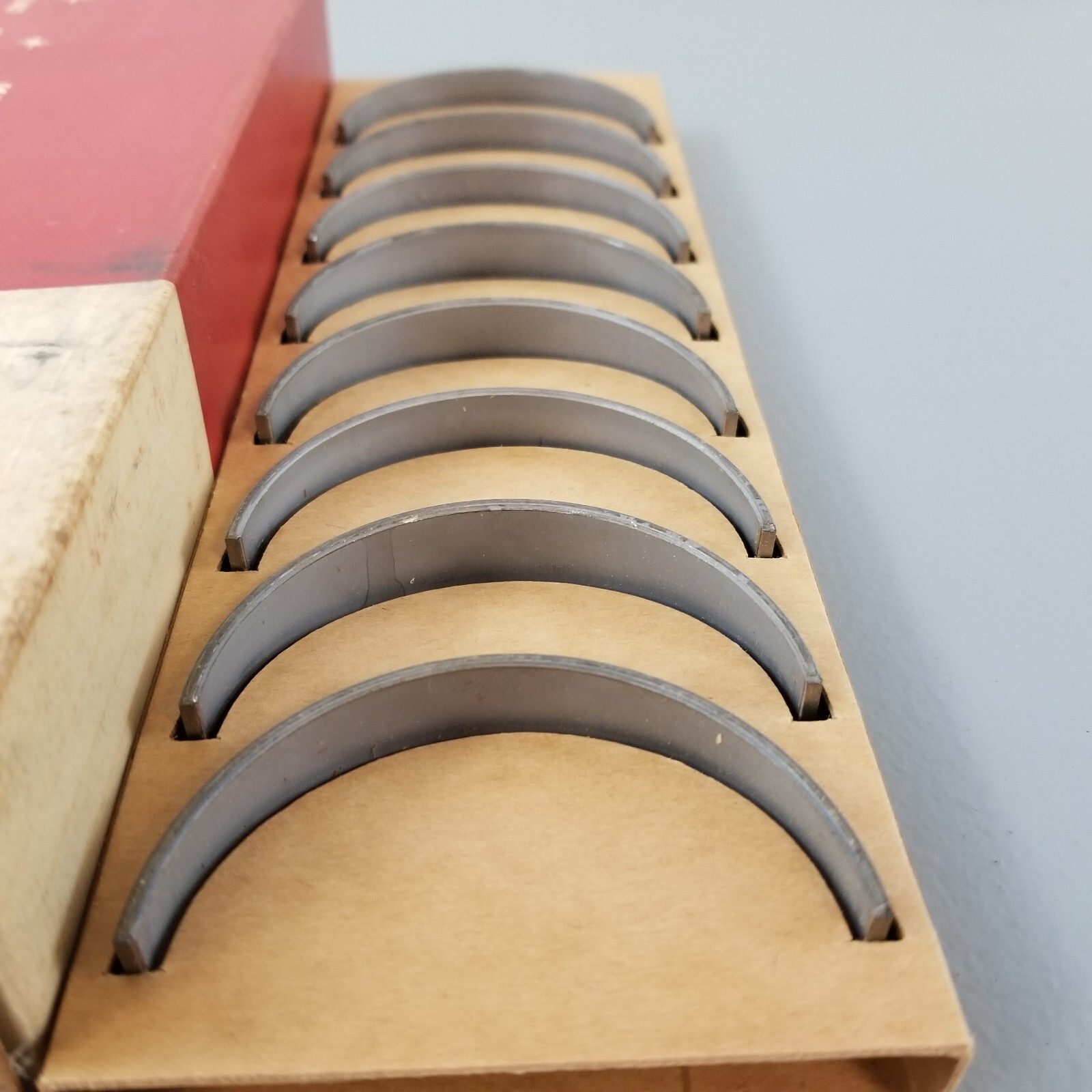 Set of NOS FORD CONNECTING ROD BEARING B8A6211AA RED STANDARD for