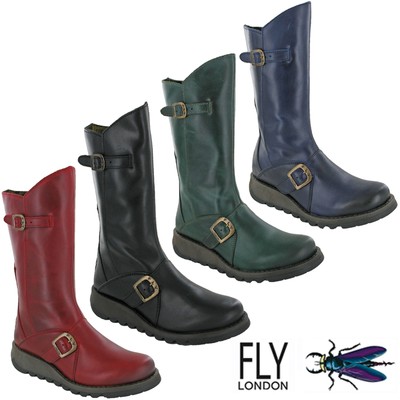 fly london wide calf boots