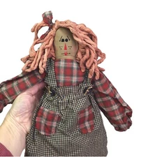 Boyd’s Bear Artisan Series Cloth Doll SANIBAL Folk Art Raggedy 