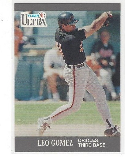 1991 ULTRA BASEBALL REGULAR BASE SERIES SINGLES #'S 1-200