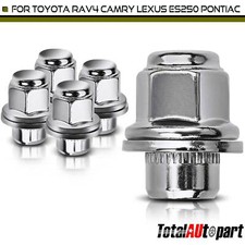 New 5pcs M12-1.5 Wheel Lug Nut For Toyota Camry Corolla Highlander Pontiac Lexus New 5pcs M12-1.5 Wheel Lug Nut For Toyota Camry Corolla Highlander Pontiac Lexus