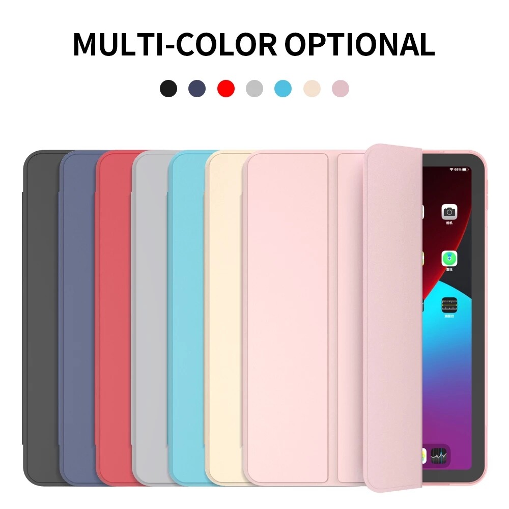 For iPad Air 4th Gen 10.9 Mini 6 9th 8th 10.2 PU Smart Case Stand