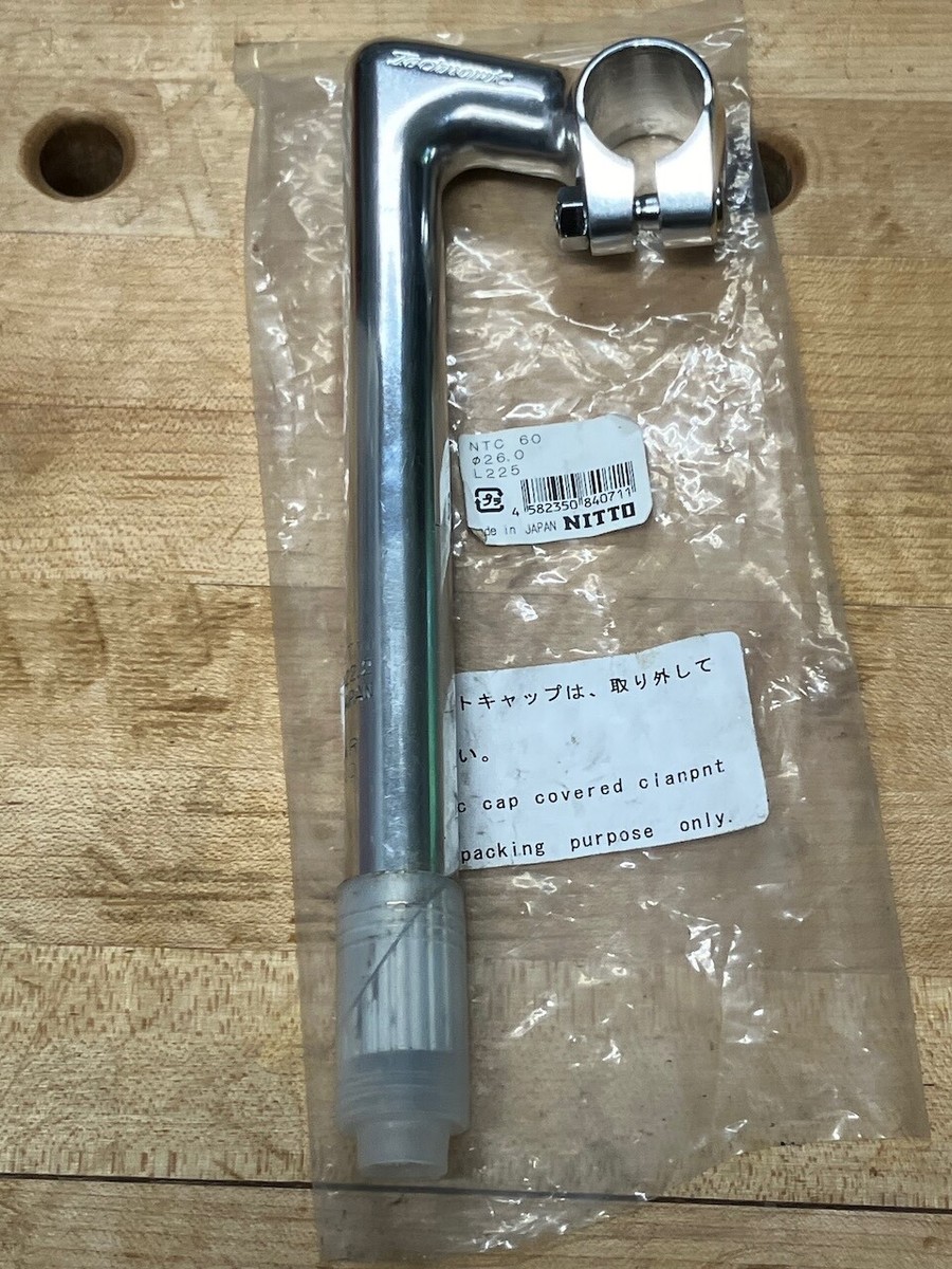 Nitto Technomic Quill Stem alloy 60mm extension, TALL 225mm Nitto Technomic Quill Stem alloy 60mm extension, TALL 225mm