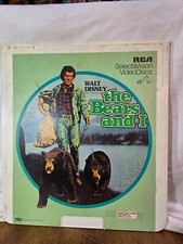 RCA Walt Disney present The Bears and I SelectaVision VideoDiscs "CED