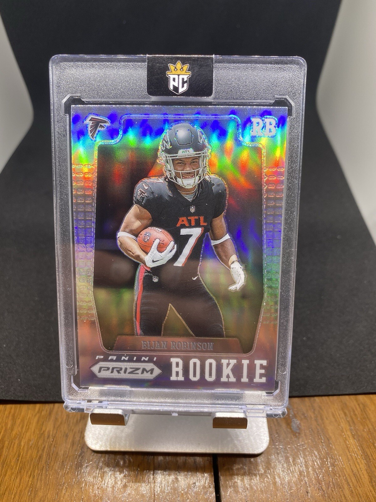 2023 Panini Prizm - Prizm Flashback Rookie Silver Prizm #PFR-6 Bijan Robinson