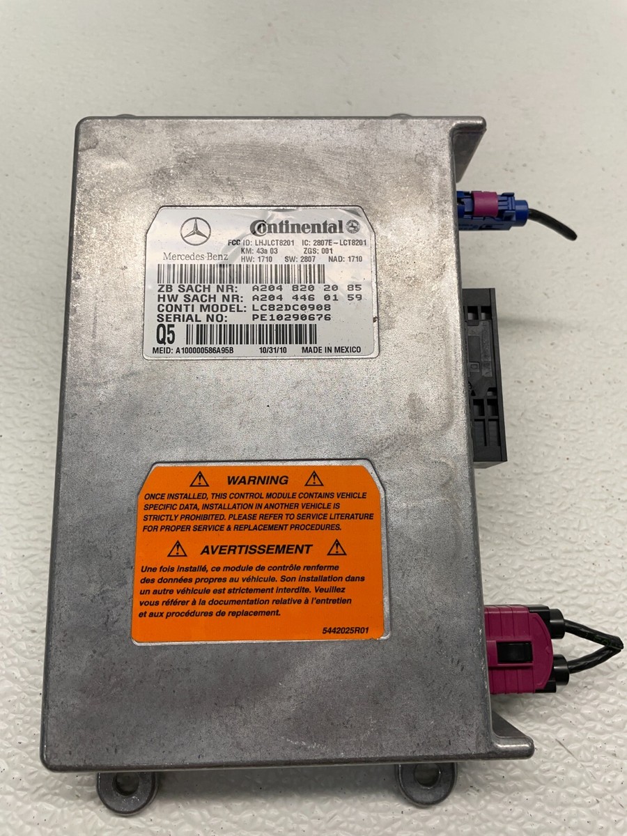 2010-2014 Mercedes-Benz W221 E550 S550 S600 Voice Control Module