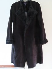 New Faux Shearling Coat (worth £120) From Long Tall Sally Size 10