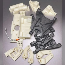 FR-001W FanRC Plastic Set, Fits RC10 Worlds