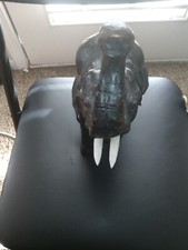 VINTAGE LEATHER AFRICAN ELEPHANT 
