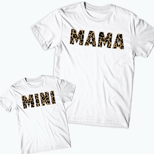 Coppia T-shirt Mamma Figlia Tale Madre Tale Figlia