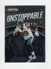 2019 Panini Prizm Football BRILLIANCE UNSTOPPABLE J.J. WATT HOUSTON TEXANS