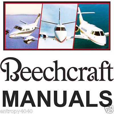 Beechcraft Baron B 55 56 58 IPC & Service Shop Manual Parts Manuals Set BIG SET