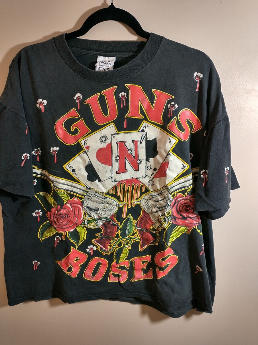 Vtg 1991 Guns N Roses Tee Tour Shirt Rock Band 90s Size XL Vtg 1991 Guns N Roses Tee Tour Shirt Rock Band 90s Size XL