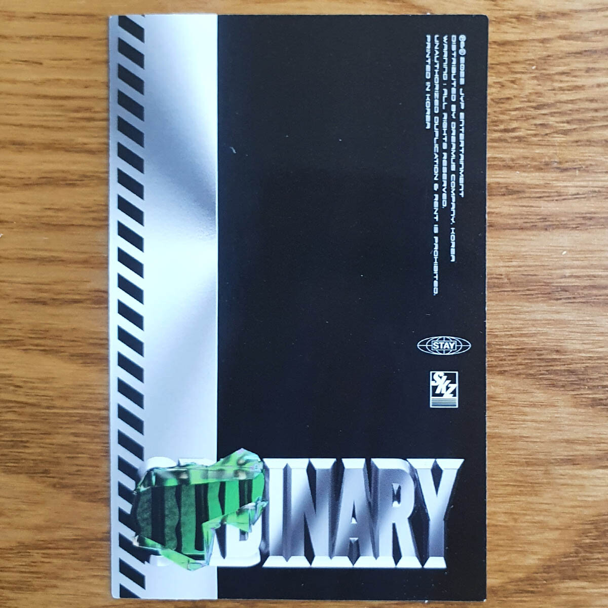 Seungmin Official Photocard Stray Kids Mini Album Oddinary