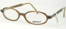 DONNA KARAN NEW YORK DKNY 6801 264 COFFEE BROWN /OLIVE EYEGLASSES 44-15-135mm