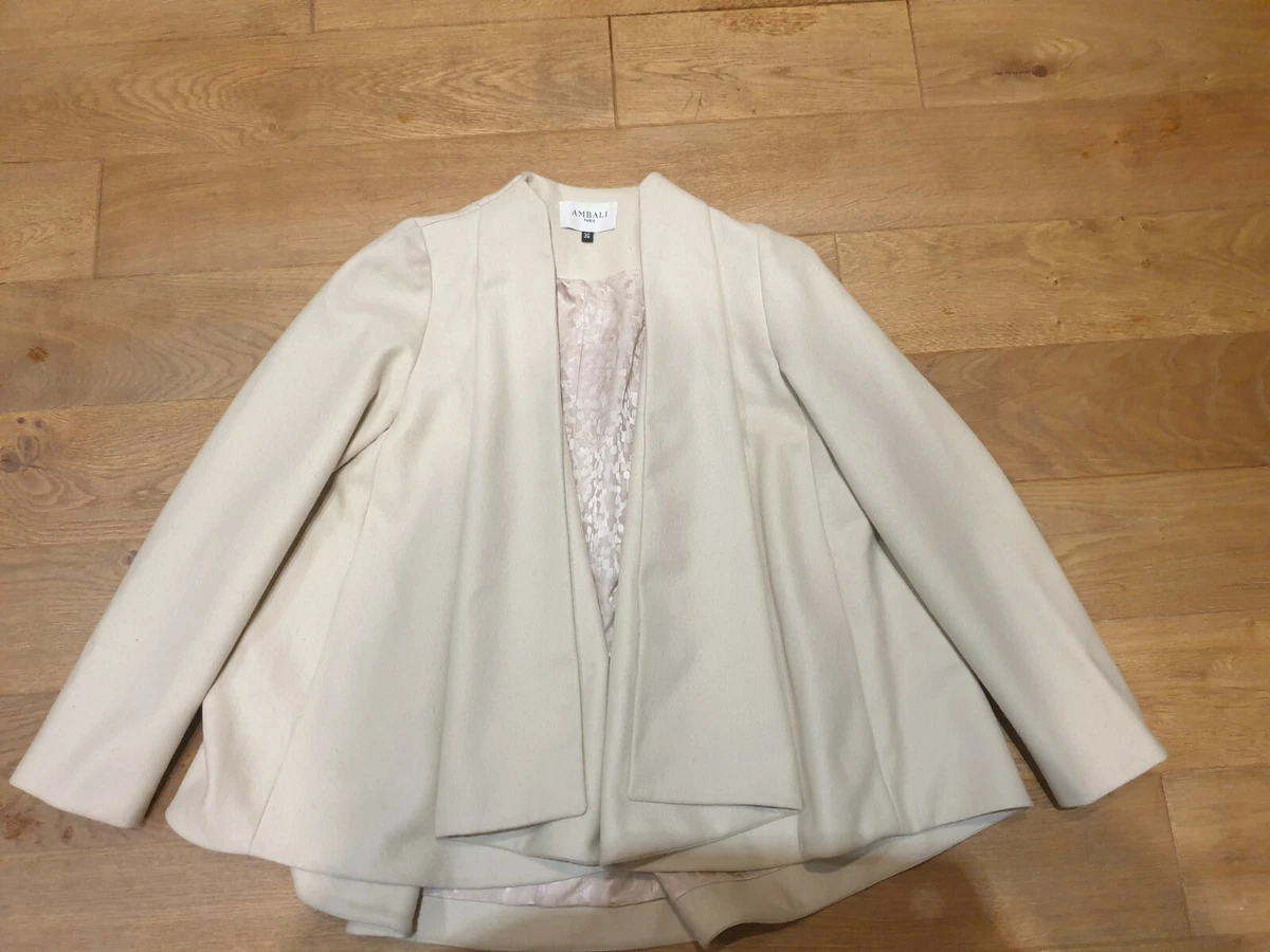 AMBALI (Paris) Women's Wool coat size 36 | eBay