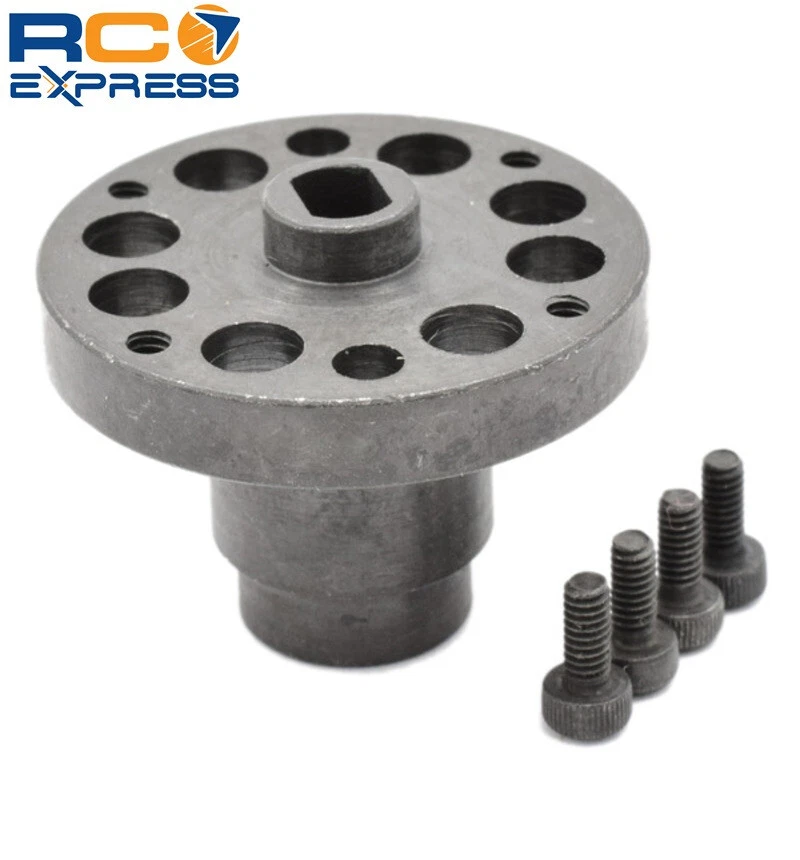 Hot Racing Axial AX10 SCX10 RR10 SMT Wraith Yeti Acero Unibody Bloqueo Diff SCP125R Foto 3 de 4