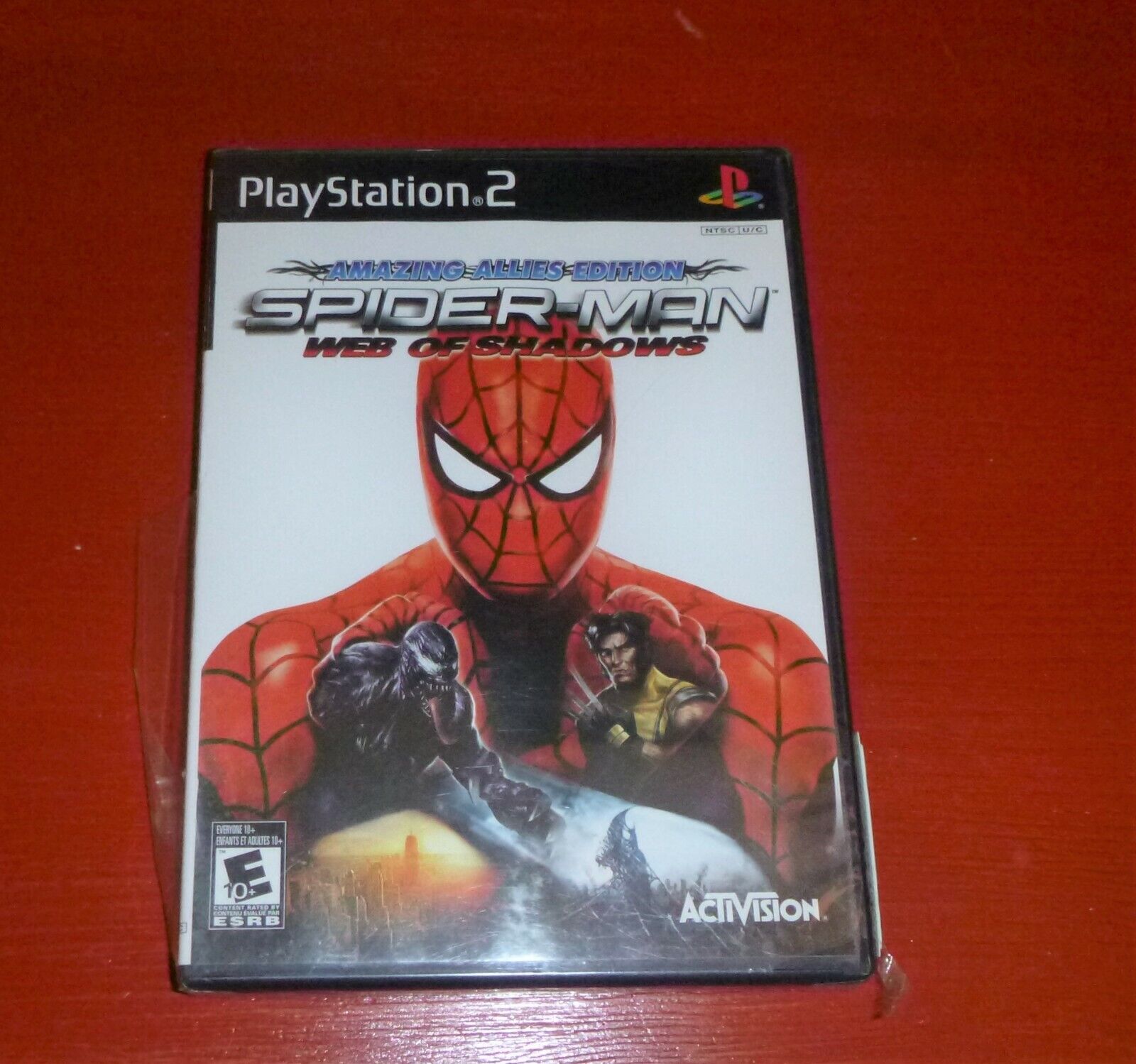 playstation 2 spiderman web of shadows