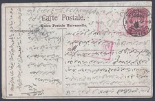 TURKEY 1910 POST CARD OF THE SULTANS CAVALRY ON ALL WHITE ARABIAN HORSES NEAT