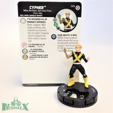 Heroclix X-Men: House of X set Cypher 006 Common figure w/card 