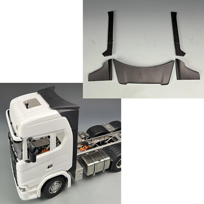 Kit Spoiler étroit Pour Tamiya 1/14 Scania 770S - Pièce Upgrade Neuve Pour Modèle RC