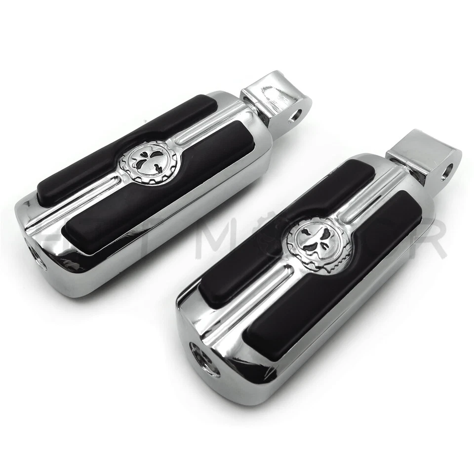 Escaleras de calavera personalizadas para Honda Stateline Shadow VLX VTX1300C VTX1800C VTX1800F Foto 2 de 4