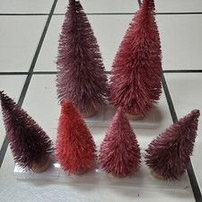 Model Train Fall Trees set of 6