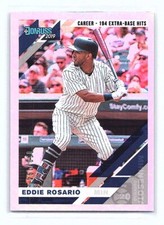 2019 Donruss #103 Eddie Rosario Career Stat Line MT/NRMT