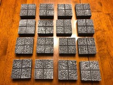Dungeon Floor Modular Tile Set 28mm Dungeons  Dragons Pathfinder d d Terrain