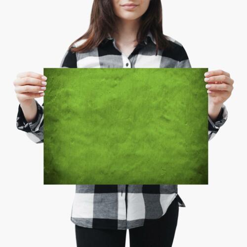 A3 | Grün strukturierte Oberfläche Hintergrund Größe A3 Posterdruck Foto Kunst Geschenk #3778 - Bild 1 von 4
