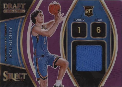 2021-22 Panini Select - Josh Giddey #DS-JGD