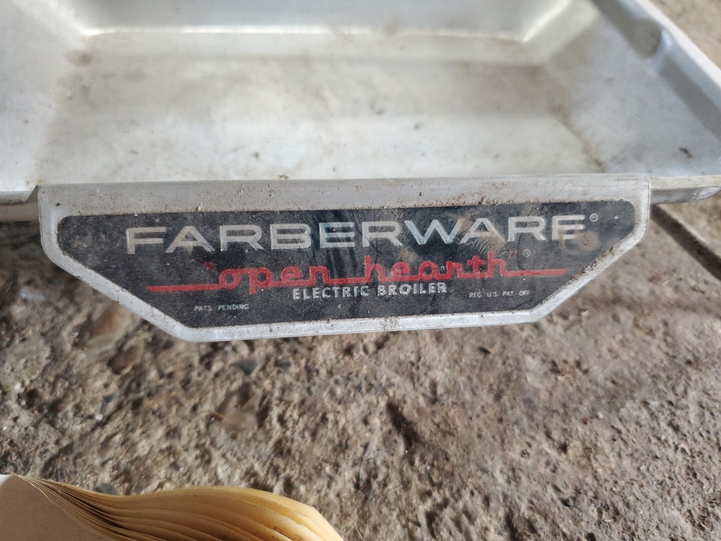 Farberware Open Hearth Electric Broiler Indoor Grill Parts Read