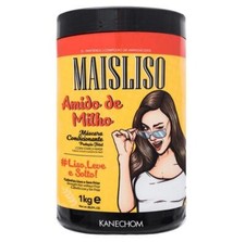Mais Liso Hair Smooth Corn Starch Conditioning Protection Mask 1Kg - Kanechom