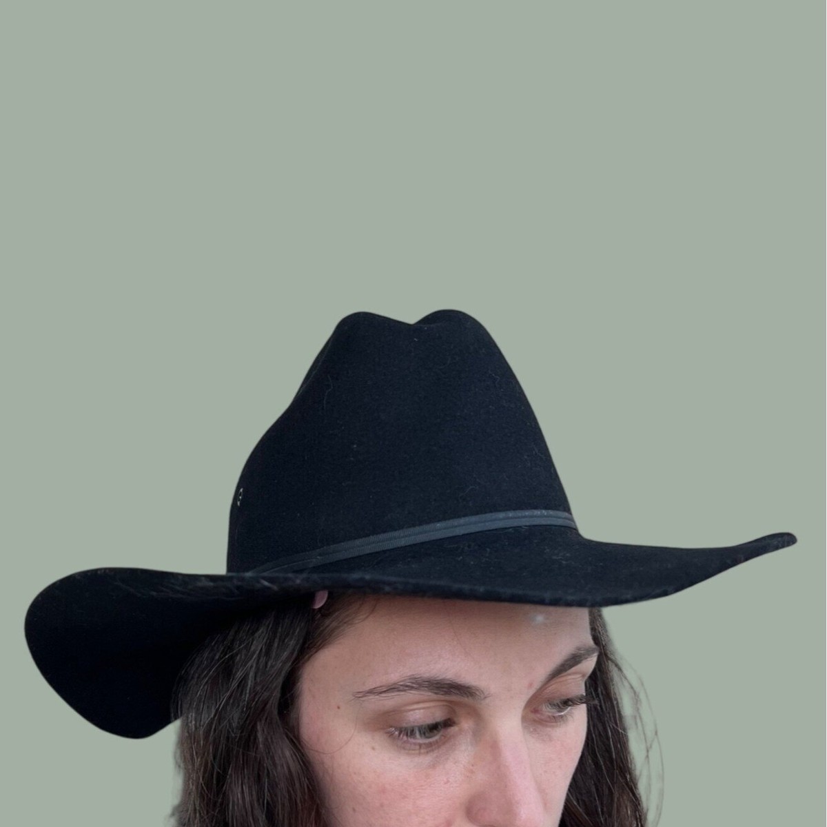 Vintage LHC Brands Wool Felt Western Cowboy Classic Rancher  display picture 2