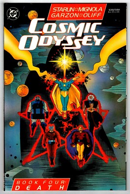 COSMIC ODYSSEY Book Four - DC 1989 (vf-nm) Batman Superman Green