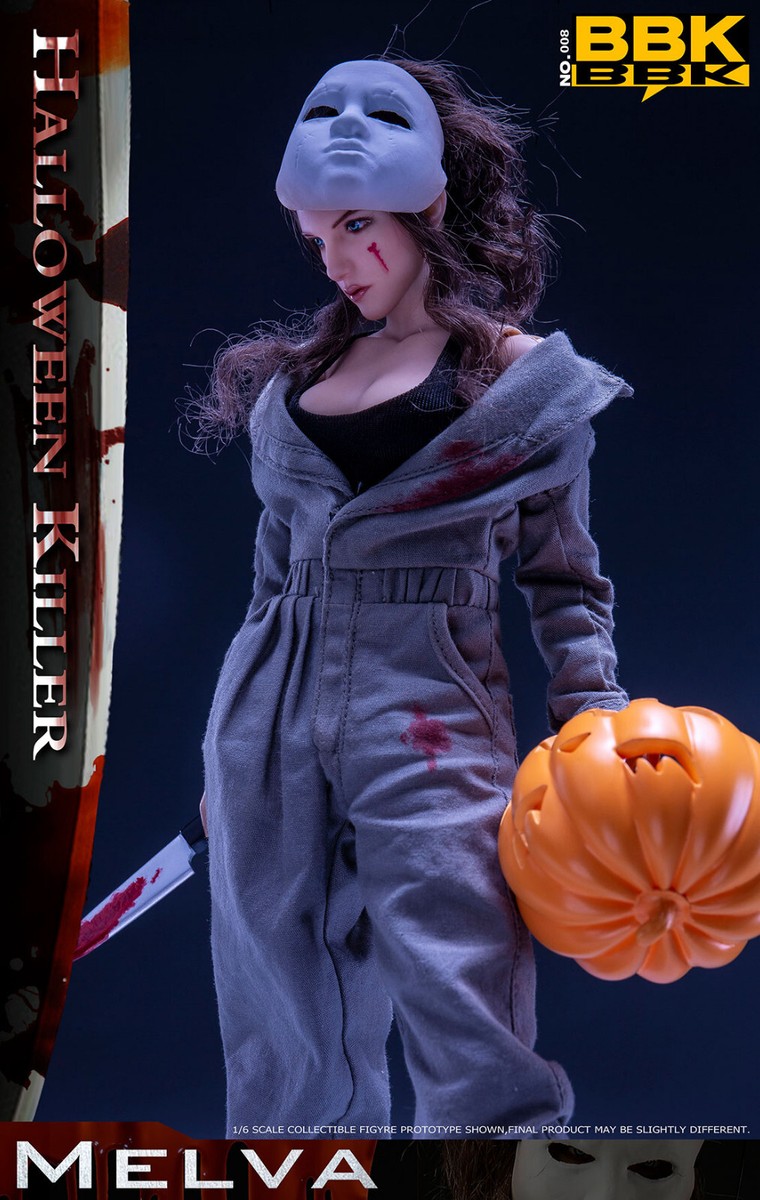 1:6 BBK Halloween Killer Melva Collectible Action Figure Model | eBay