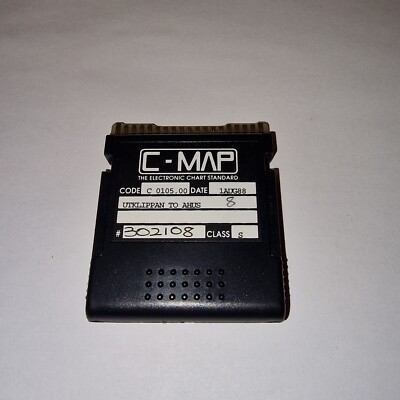 C-MAP Electronic Chart Cartridge C-105 UTKLIPPAN TO AHUS - RARE!