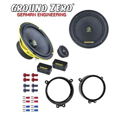 Ground Zero Auto SPL Lautsprecher System 16,5cm für Mercedes A-Klasse W169